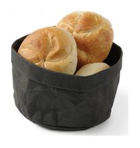 CasaLupo Bread Bag Hendi Black ø 17 cm